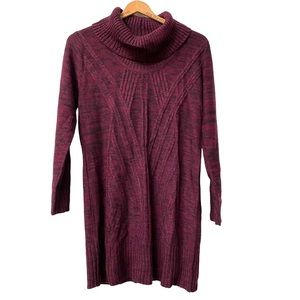 NEW Alyx Wine Black Cowl neck Tunic Sweater size XL